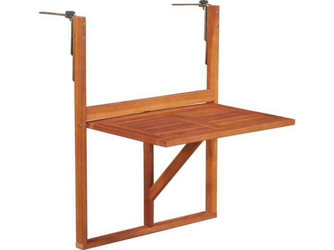 Mesa Jardin VIDAXL Marrón Madera (90x40x40 cm)