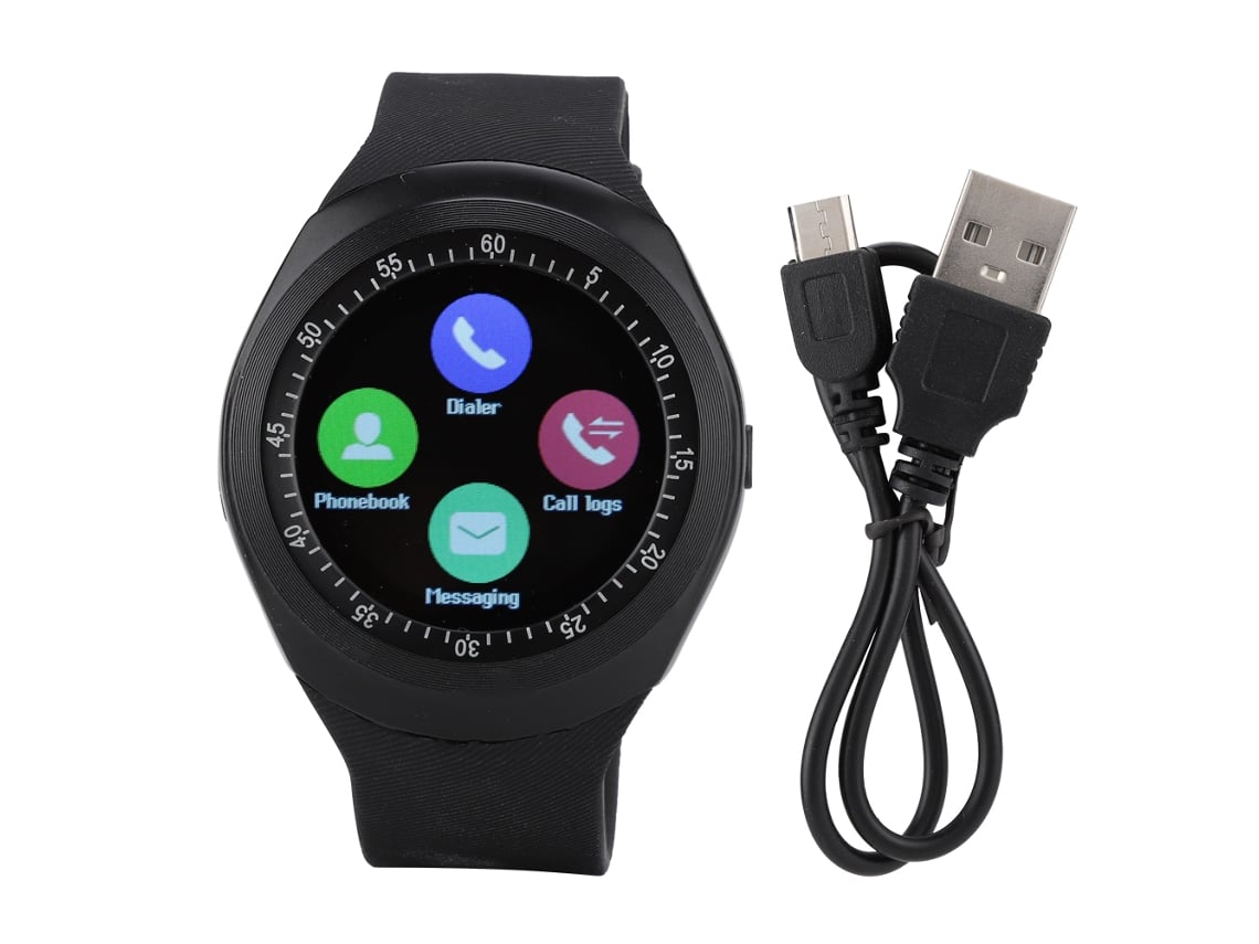 Reloj Inteligente Para Android Con Tarjeta Sim, Bluetooth, Podómetro Y Control Remoto De Cámara