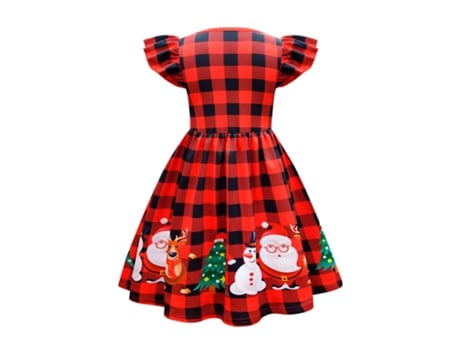 Disfraces de navidad cosplay vestido infantil 140