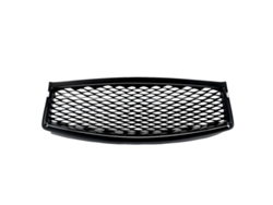 Rejilla, acabado negro brillante, reemplazo directo, OEM negro brillante