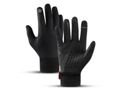 Guantes térmicos de invierno para hombre y mujer, guantes calefactables con protección contra el agua y resbalones, compatibles con pantallas táctiles, para senderismo,