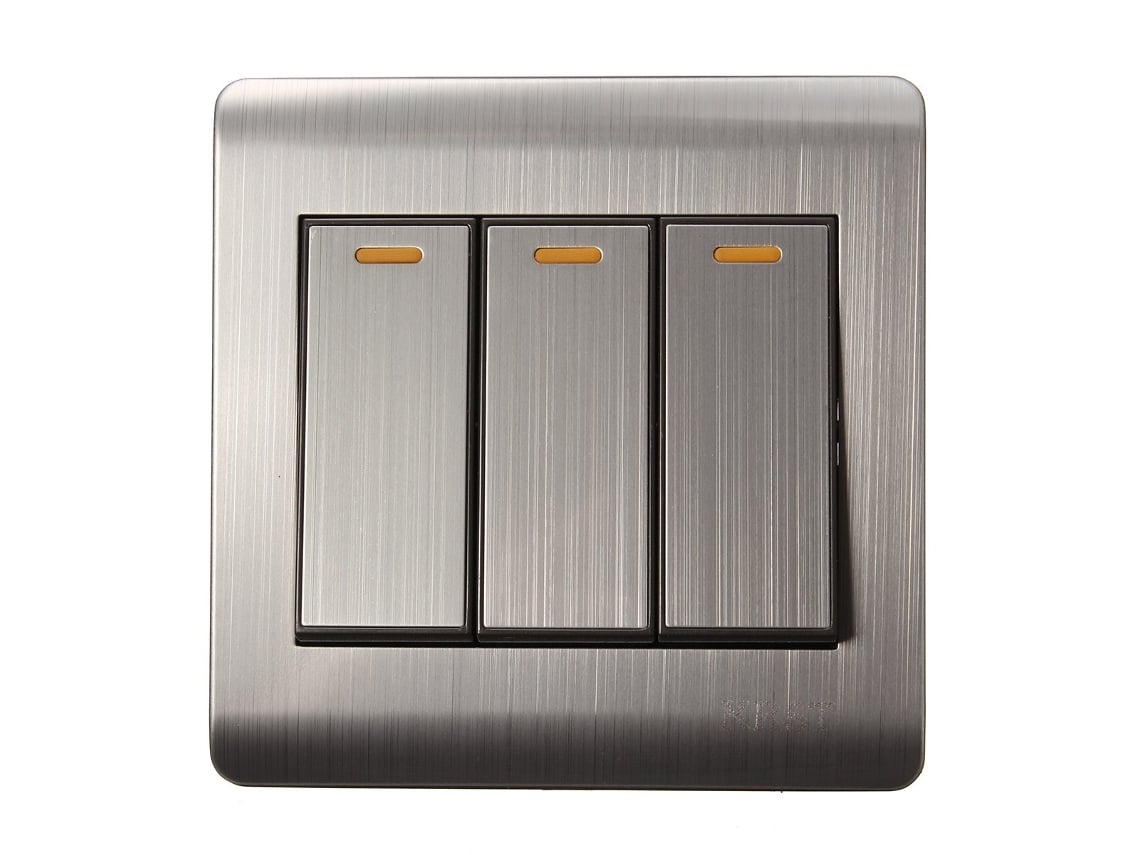 Enchufe Alipis Acero Inoxidable 86 X 6,9 Mm Para De 86 X 86 X 6,9 Mm
