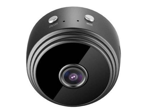 A9 Mini Cámara Espía Wifi Inalámbrica 10880P HD Cámara De Detección De Movimientonegro BISBISOUS