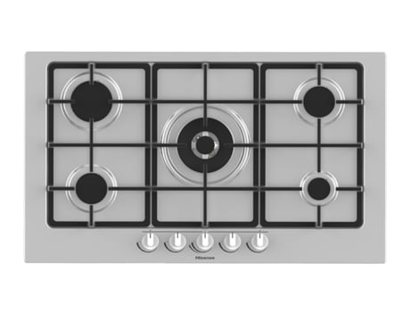 Placa de Gas HISENSE GM973XF (86 cm - Inox)