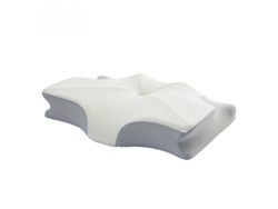 Almohada Para El Cuello Ergonómica De Espuma Viscoelástica De Seda Helada Transpirable Para Dormir En Verano (blanca) Cuich