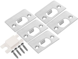 Puerta 4juegos Kit Instalación Pasador Placas Refuerzo
