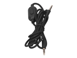 Cable De Audio Con Control De Volumen Y Micrófono Para Auriculares Logitech G233, G433, Gpro Y Gprox.