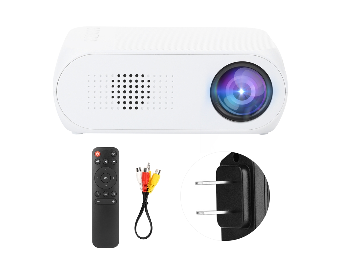 Proyector LED con flujo luminoso de 600 y reproducción de 1080p