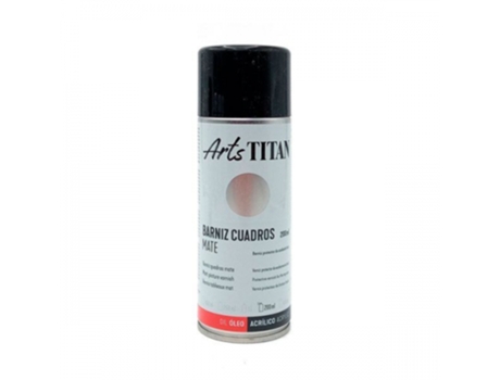 Spray Barniz Cuadros Mate Titan 200 Ml
