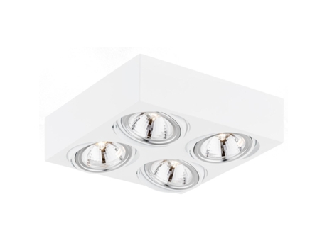 Spotlight de techo 4 llamas Aragon Rodos (4 x 6W LED (Máx), G9)