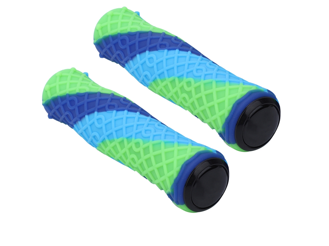 Puños De Manillar De Bicicleta Ultraligeros Antideslizantes De Silicona Para Bicicletas De Montaña, Camuflaje, 1 Par