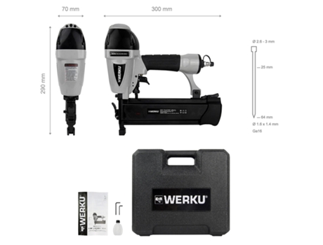 Predicador Neumático 1.6X1.4 Mm 2Hp Ref. Wk500530 Werku