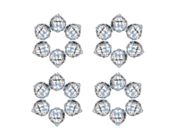 Juego de 24 bolas de cristal, prismas y colgantes de arcoíris para colgar en ventanas y hogares.