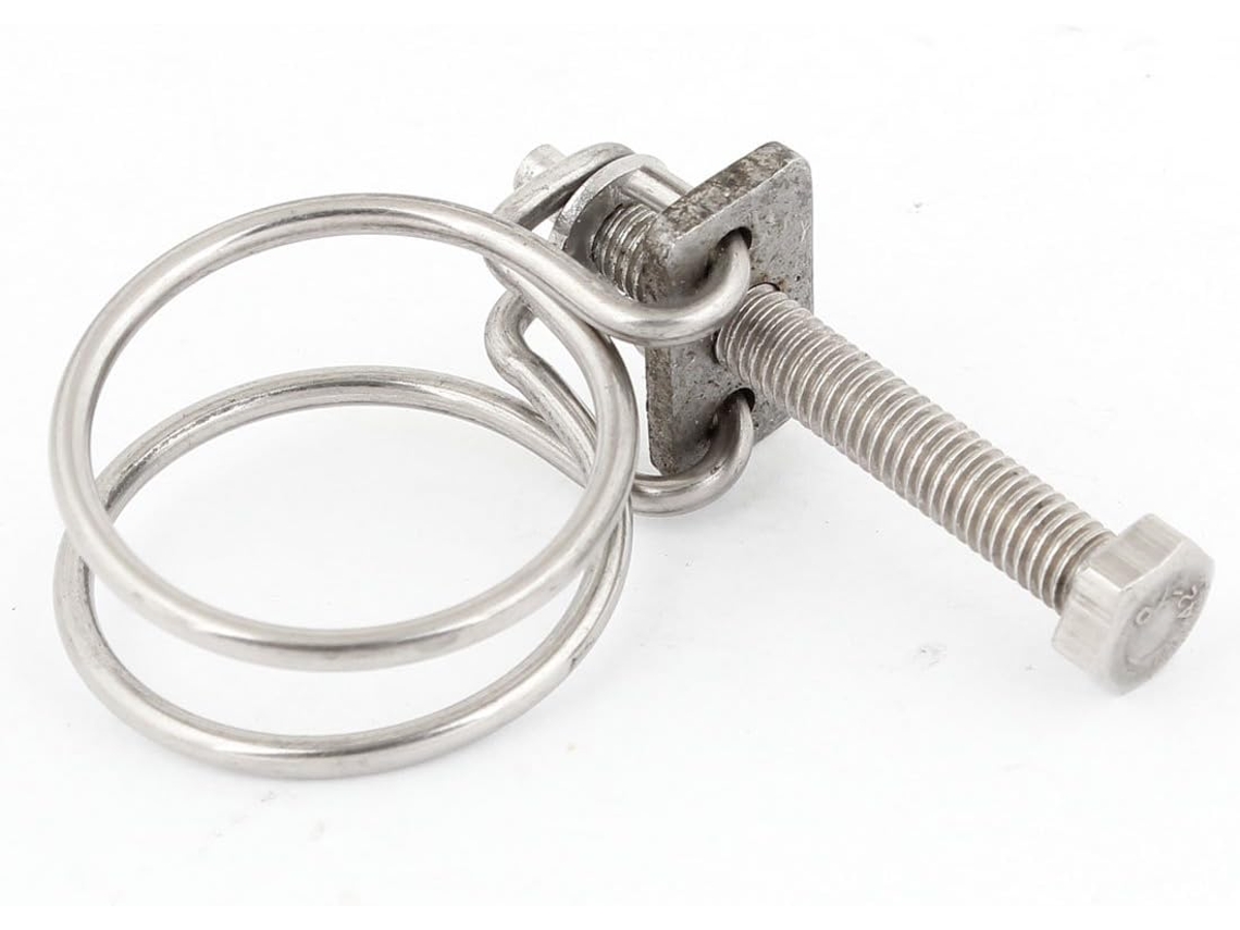 Abrazadera De Manguera Metálica Ajustable Para Tuberías De Agua Y Gas De 19 Mm A 29 (ac03bb36abef...