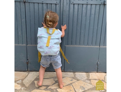 Mochila PETIT JOUR La Savane para Niños (Verde)