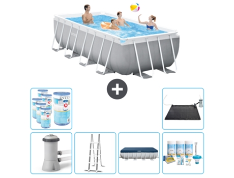 Piscina Tubular INTEX 26790GN-CB32 (8418 L - 200x122cm)