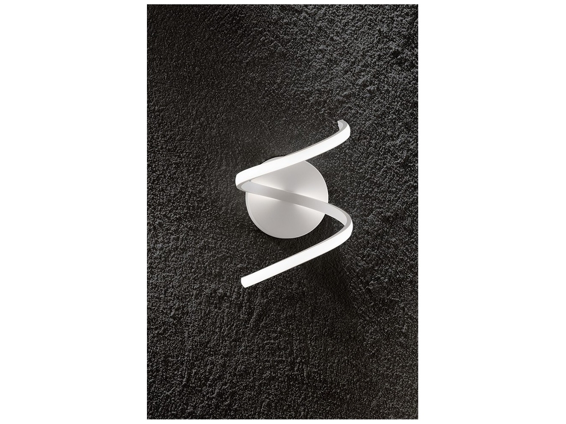Aplique LED espiral metálico 18W 6395 B LN PERENZ 4000K