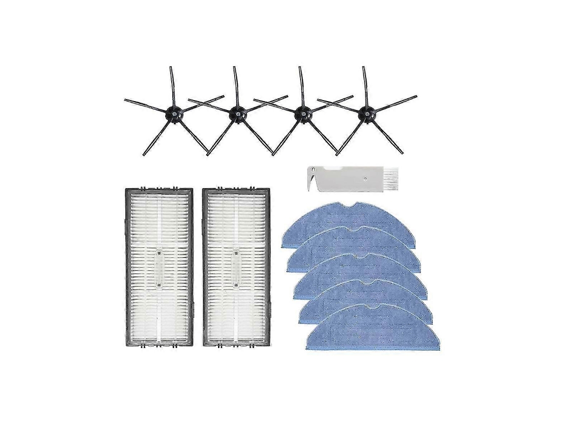 Vacuum Mop Replacement Pads For T7s T7s Plus S7 /s7 Maxv/s7 Maxv Plus/s7 Maxv Ultra Reusable Hard F
