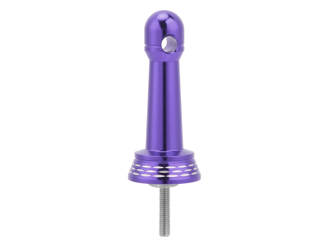 Soporte de equilibrio de metal morado para carrete de pesca