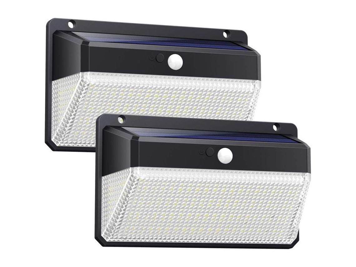 Lámpara Solar Led Para Exteriores 158 Con Sensor De Movimiento, Resistente Al Agua, Lana Wireless