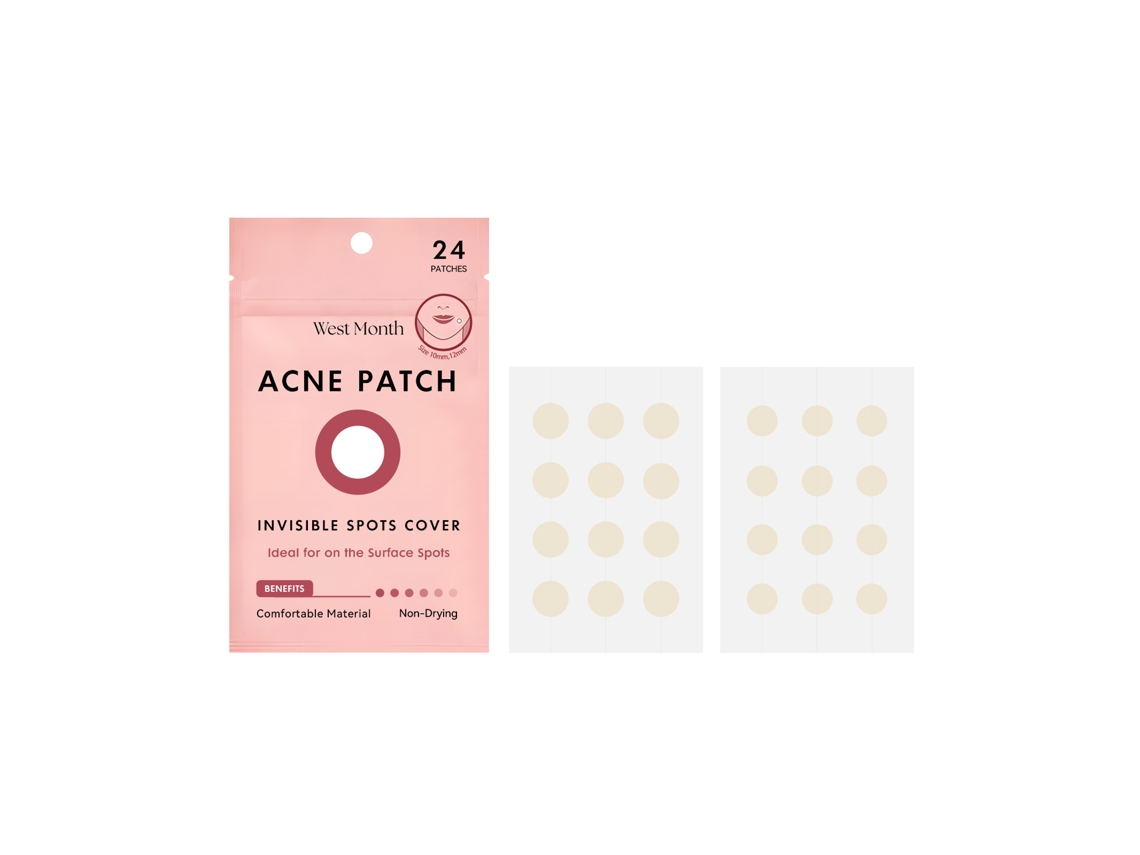 Parche invisible para granos y manchas
