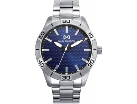 Reloj MARK MADDOX Hombre (Acero - Plateado)