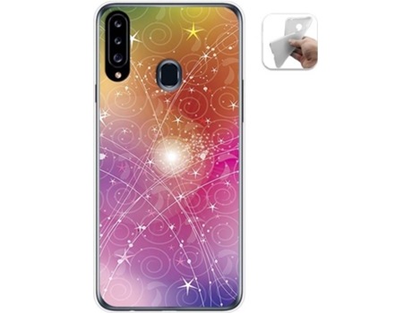 Carcasa Samsung Galaxy A20s TUMUNDOSMARTPHONE Abstracto Multicolor