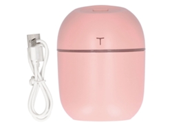 Difusor de aceites esenciales mini portátil USB de 220 ml con LED para el hogar y el automóvil, aromaterapia y purificación.