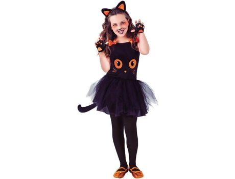 Disfraz de Niña DISFRAZZES Gatita (Talla: 7 a 8 años)