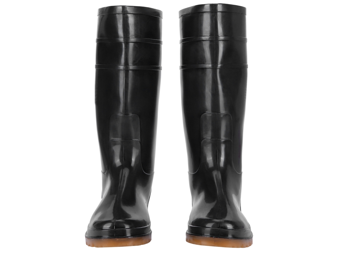 Botas De Lluvia Impermeables Y Antideslizantes Para Jardinería, Agricultura Y Ganadería - Negras, Talla 42
