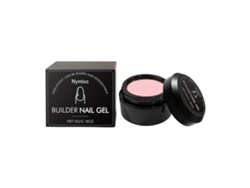 Gel constructor rosa nude 5 g, alta dureza para extensiones de uñas, reparación de uñas rotas, protección duradera para uso doméstico y en salones de belleza.