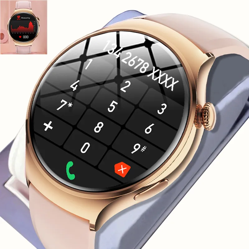 Reloj inteligente para mujer con Bluetooth y llamadas 2024 Yvayotoy