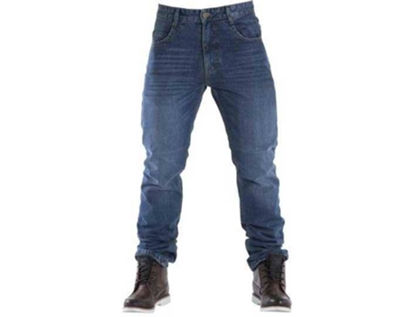 Pantalones para Hombre OVERLAP Manx Azul para Motociclismo (33)