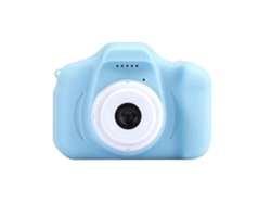 Cámara digital para niños que puede tomar fotos y videos HD azul doble uso