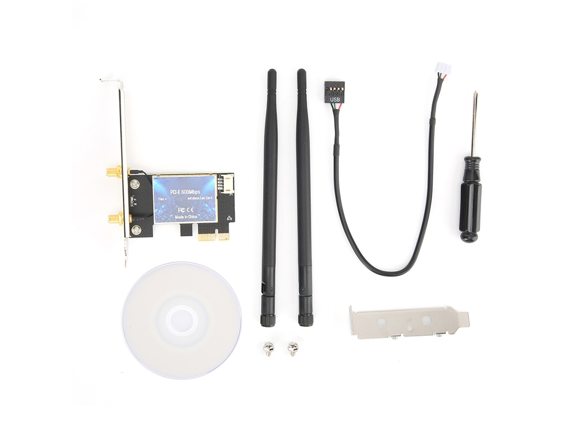 Placa de Rede LAXISCREED 600m Dual Band Pci e