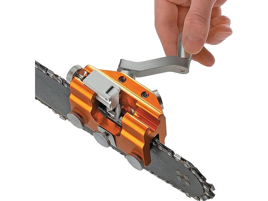 Juego de afilador portátil manual Timberline, herramienta doméstica para motosierras