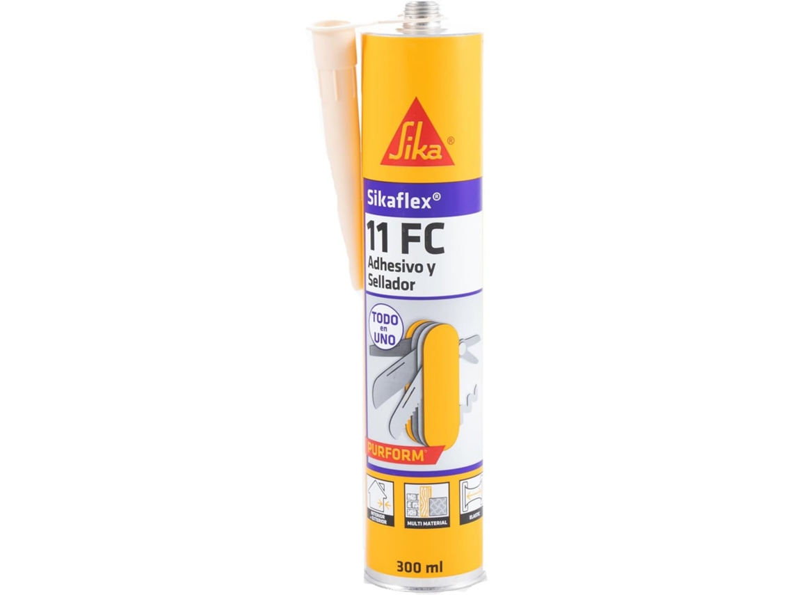 Sikaflex 11 Fc Purform Sellador Poliuretano Multisoportes Beige / 300 Ml Cartucho / Pack 12 Un