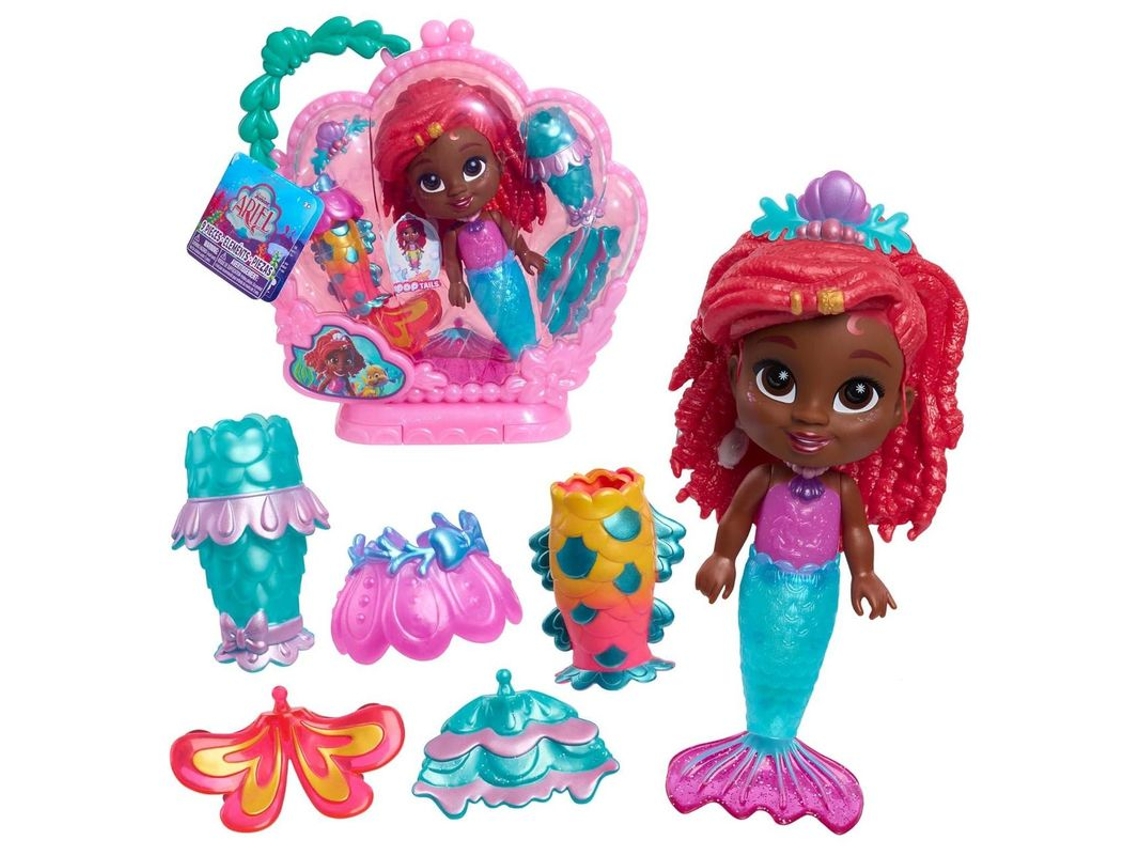 Muñeca Disney Ariel Junior Jr Pop Tail con accesorios 39921 Just Playsp25
