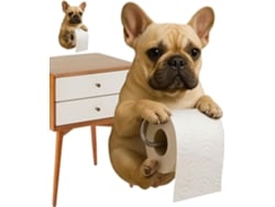 Distributeur D'essuie-tout Chien Support Pour Chien Porte-papier Toilette Murale - Support De Rangement Organisateur