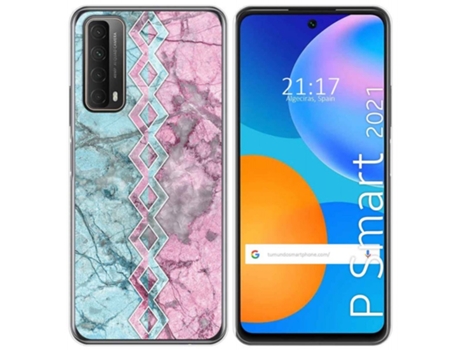 Carcasa Huawei P Smart 2021 TUMUNDOSMARTPHONE Dibujos Multicolor