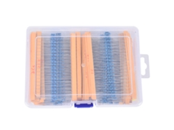 Kit De Resistencias De Película Metálica 2600 Piezas 1ω~3mω Componentes Electrónicos Duraderos