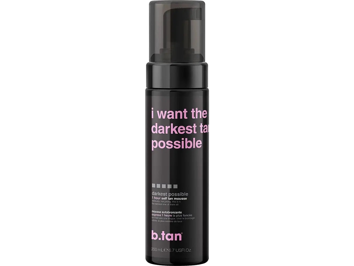 B.tan Mousse Autobronceador I Want The Darkest Tan Possible 200 G