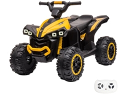 Quad Eléctrico Para Niños - Vrooomy Xc-sport 12v - 2 A 5 Años - Rc - Amarillo