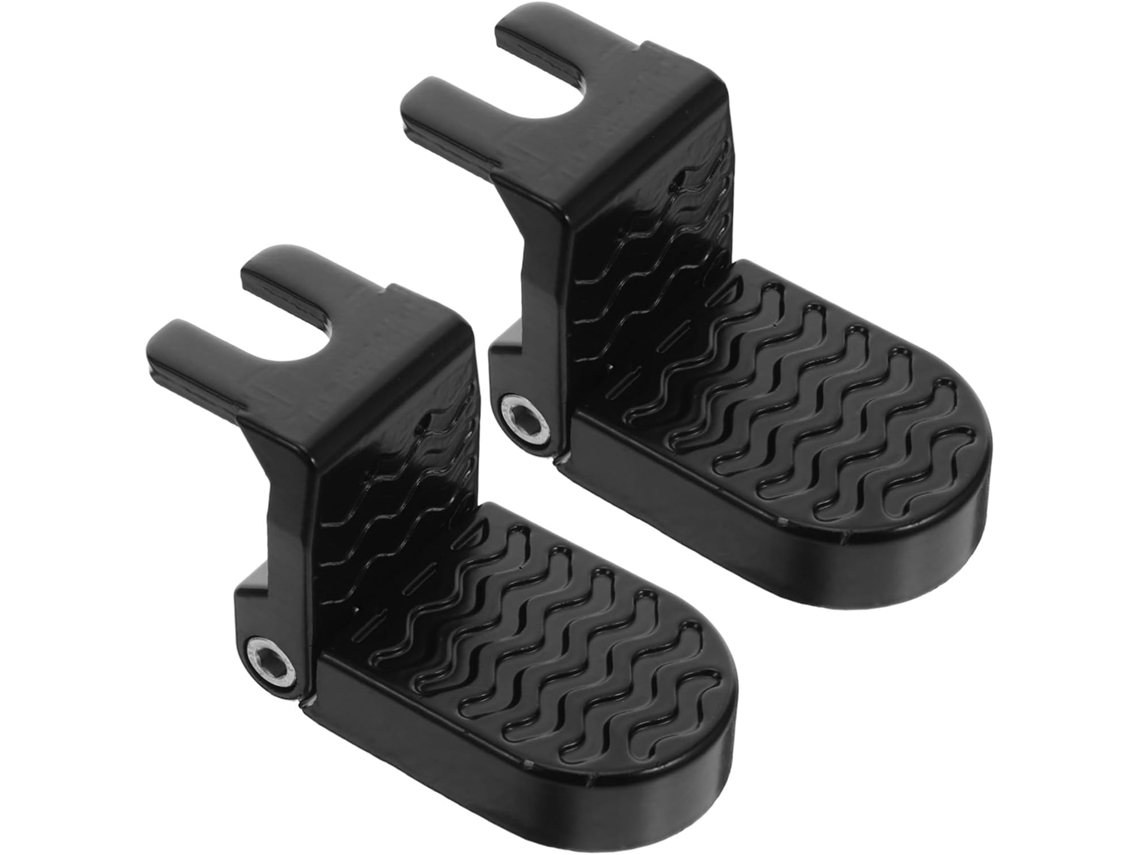 Pedales traseros plegables compatibles con bicicletas plegables y bicicletas de montaña.
