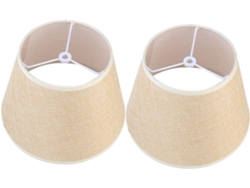 Lámpara de mesa de lino resistente para sala de estar. SFUSHOS