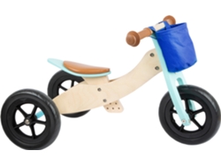 Triciclo SMALL FOOT COMPANY (Madera - Azul - 72 x 38 x 45 cm)