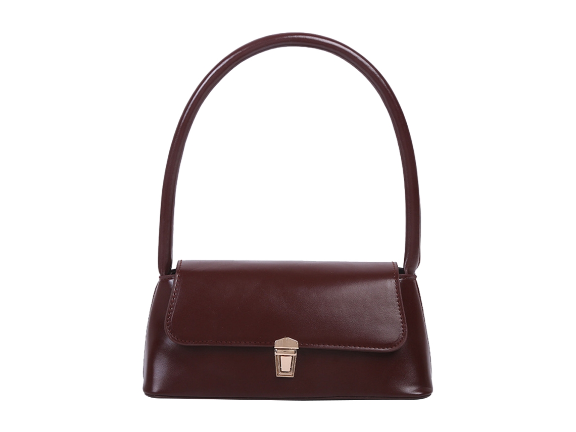 Bolso Tote De Lujo Retro Para Mujer En Piel Sintética Con Cremallera Ajustable.