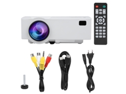 Proyector Led Doméstico Full Hd Proyección De 30-120 Pulgadas Proyector De Video Estéreo