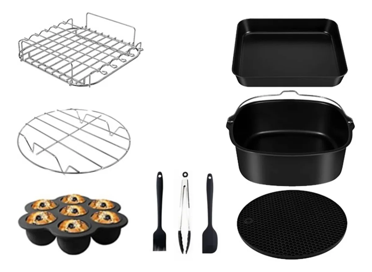 Set de 9 cestas cuadradas para tartas Vayotoy