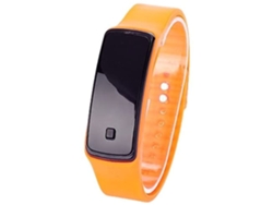 Reloj Digital Led Deportivo Rectangular Negro